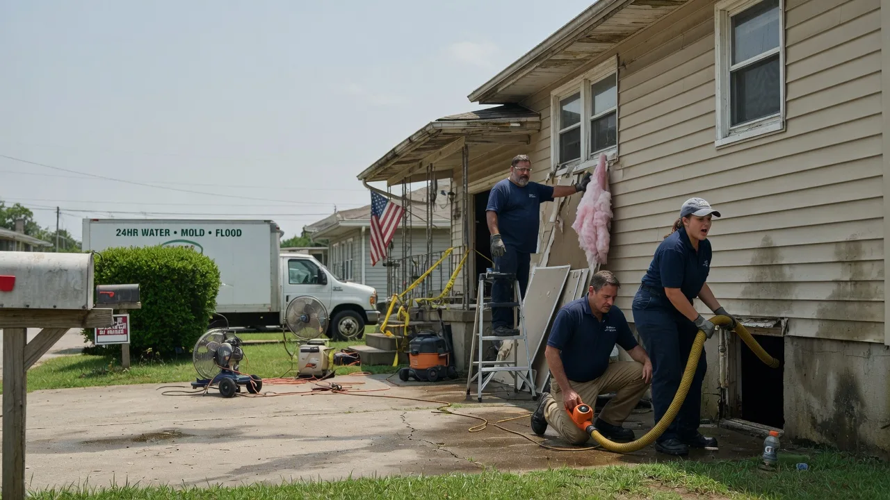 Water Damage Repair in Rodessa, LA near me